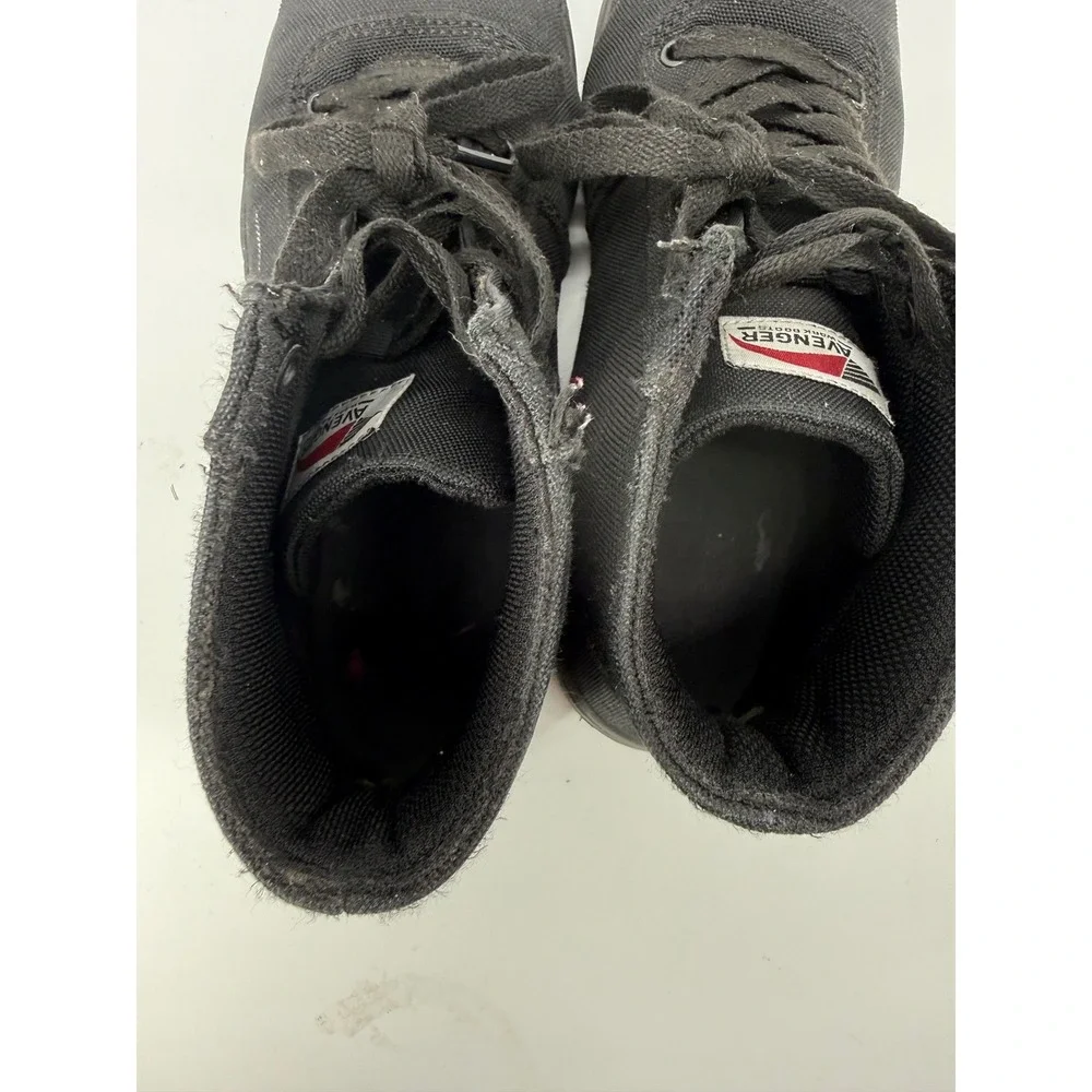 Avenger Work Boots Blade A103 Mens 9.5 Black Composite Toe EH Safety Shoes
